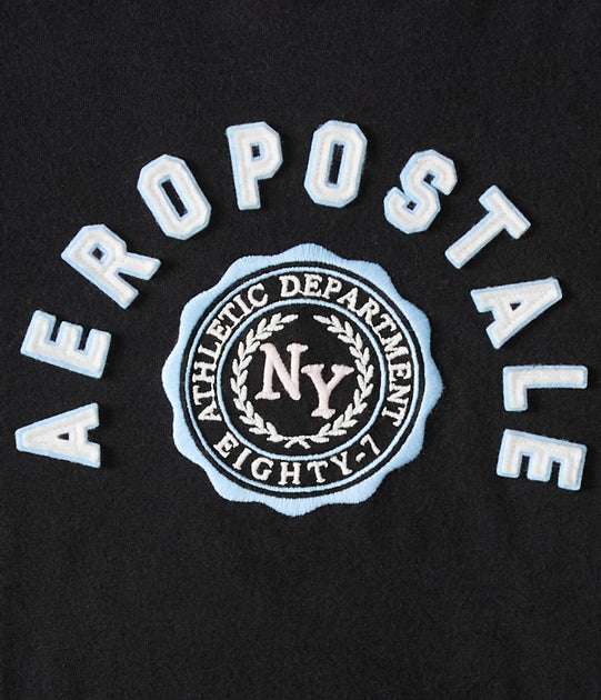 Aeropostale Arch Crest Applique Tee Multi Medium 4