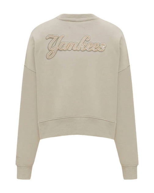 PRO STANDARD Yankees Sweatshirt Beige XS 3