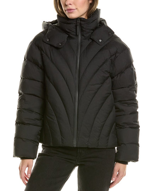 Mackage Quilted Puffer Jacket Black Medium 4