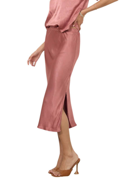 LAmade Dorit Slip Skirt Pink XSmall 3