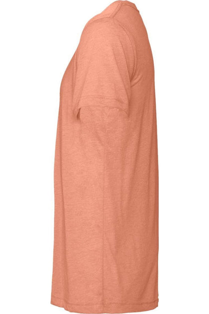BELLA + CANVAS Triblend Tee Orange Small Male 4