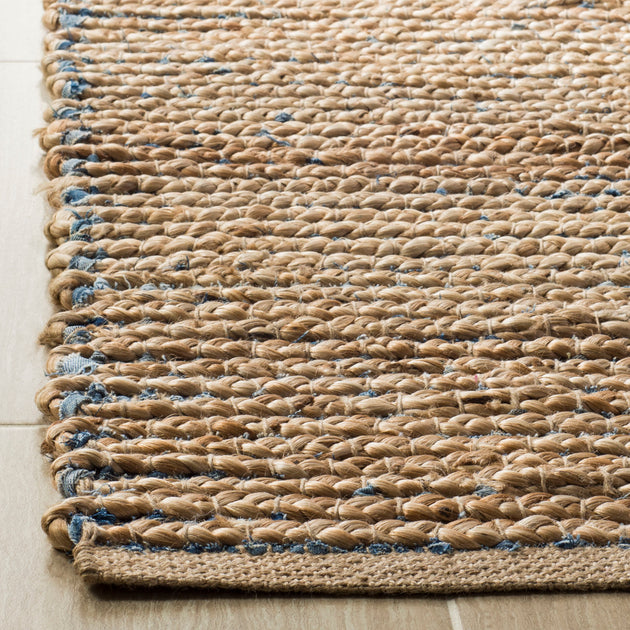 Safavieh Cape Cod CAP307 Area Rug Natural/Blue 4