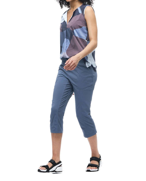 INDYEVA Nakato IV Capri Pant Blue Medium 3
