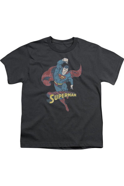 Gildan DC Comics Desaturated Superman T-Shirt Grey Small 2