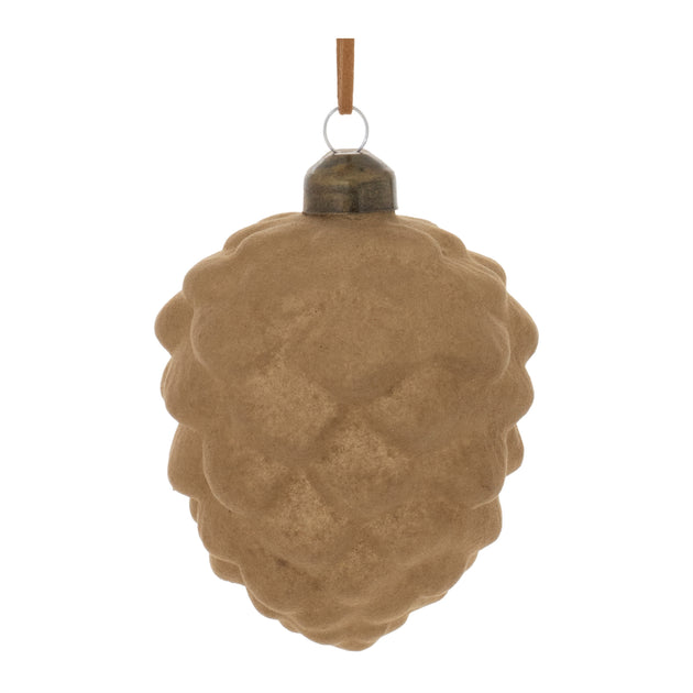 Hivvago Pinecone Ornament Brown 2