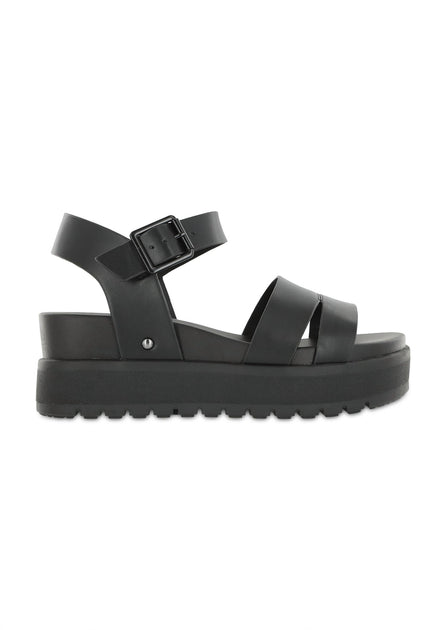 Mia Maya Platform Sandal Black US 8.5 3