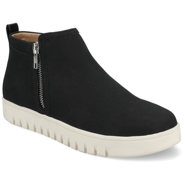 Journee Collection Alita Ankle Sneaker Bootie Grey US 8.5 2