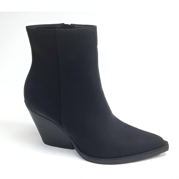 ChicPier Pointed Western Booties Blue US 9 2