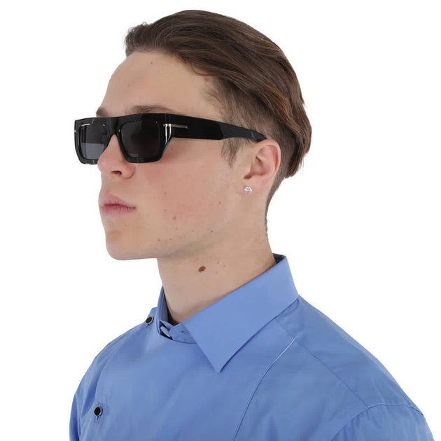 Hugo Boss 1502/S Browline Sunglasses Grey 54 3
