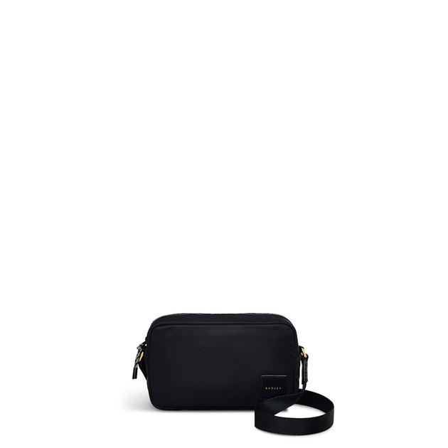 Radley Blair Crescent Responsible Mini Zip Around Crossbody Bag Black Small 2