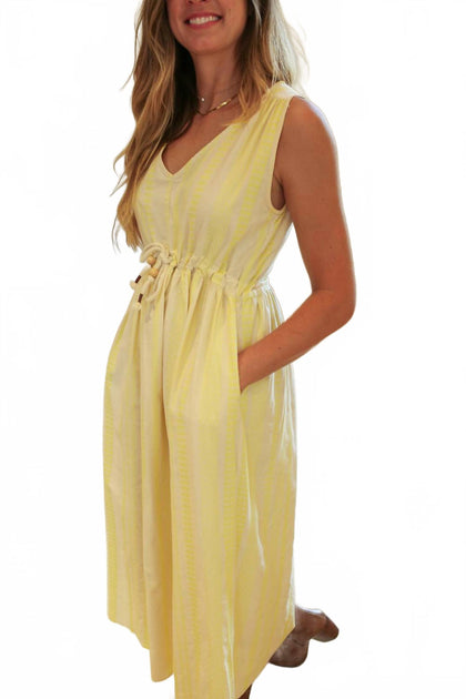 SoulofMu Glow Maxi Dress Yellow Small 3