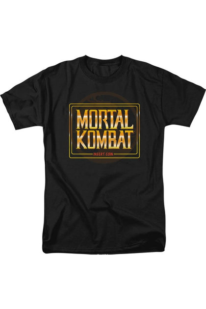 Gildan Mortal Kombat Klassic Insert Coin T-Shirt Black 4XLarge 2