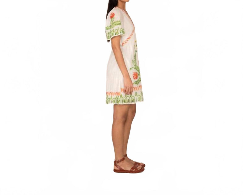 Banjanan Dumitara Mini Dress White Medium 4