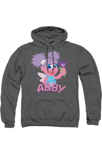 Gildan Sesame Street Abby Hoodie Grey Medium 2