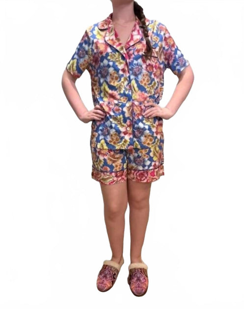 Johnny Was Sekai Short Pajama Set Multi XXLarge 3