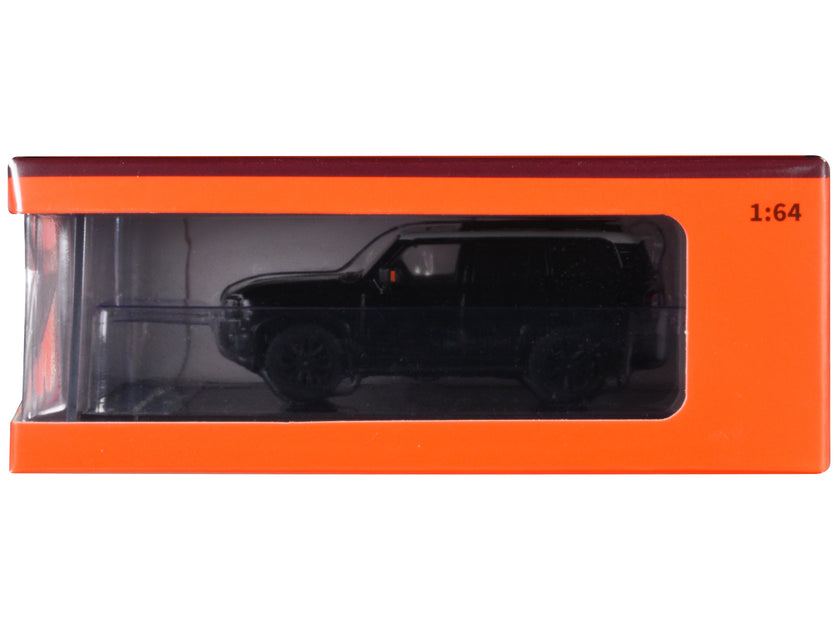 GCD Toyota Land Cruiser Prado 250 Black White 1/64 Diecast Model Car 4