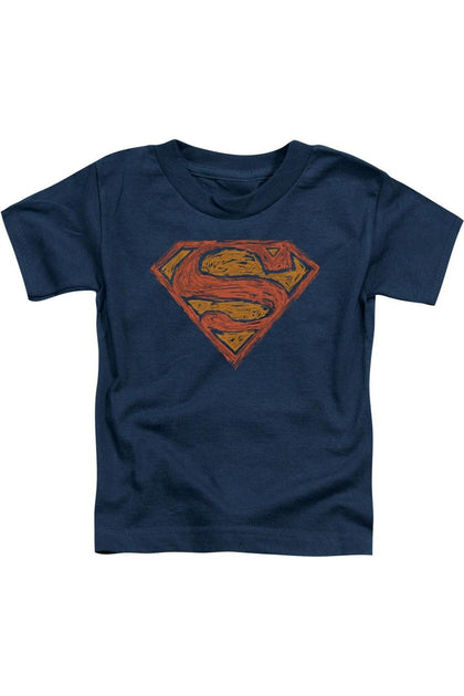 Gildan Superman Messy S Short Sleeve Toddler T-Shirt Blue 2 Years 2
