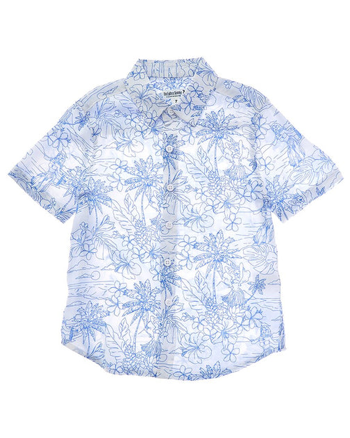 Endless Summer Button-Down Shirt White US 4 2