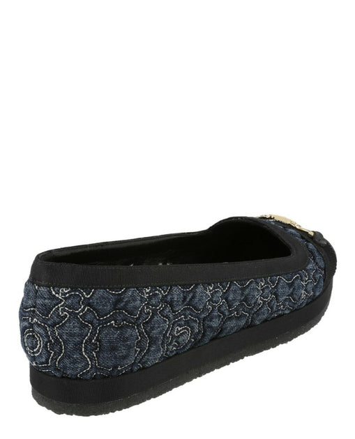 Ferragamo Kacy Gal Quilted Ballet Flats Black US 6 4