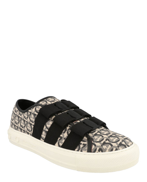 Salvatore Ferragamo Nataly Low-Top Sneaker Black US 11 3