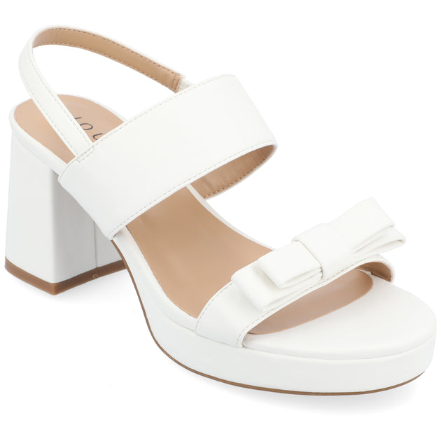 Journee Collection Brookan Sandals Multi US 8.5 2