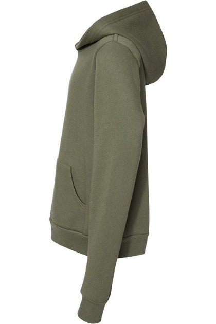 BELLA + CANVAS Youth Sponge Fleece Hoodie Vert Medium 4
