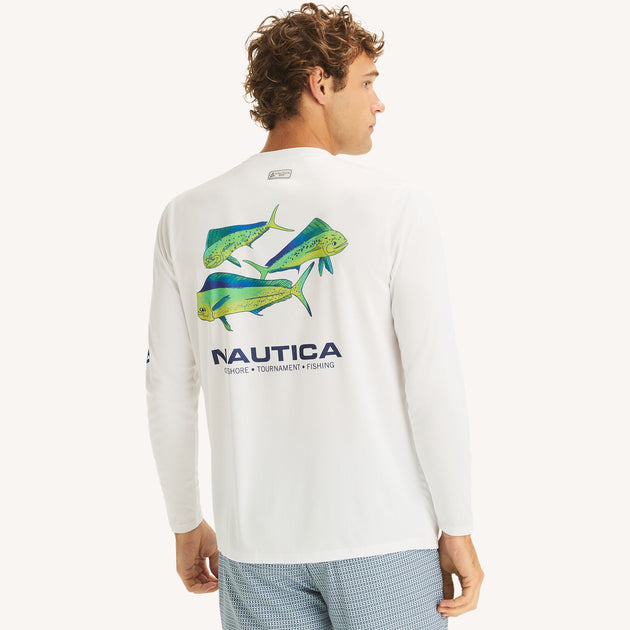 Nautica OTF Long-Sleeve Shirt White Small 2