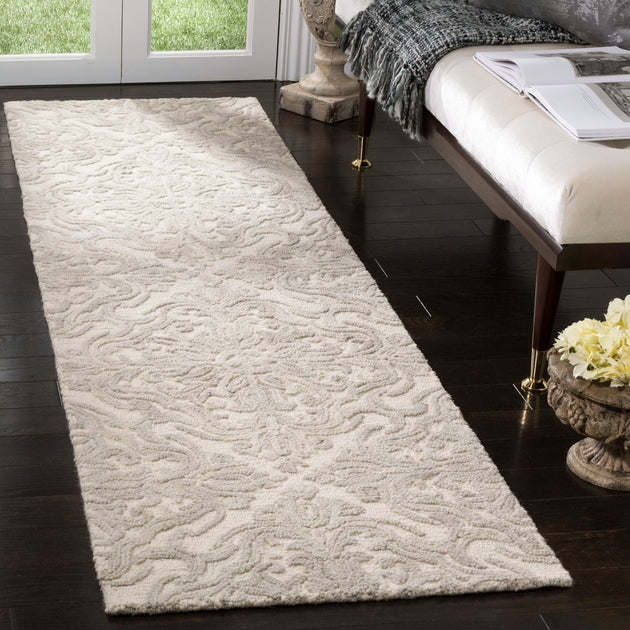 Safavieh Blossom BLM103 Area Rug Ivory/Grey 3
