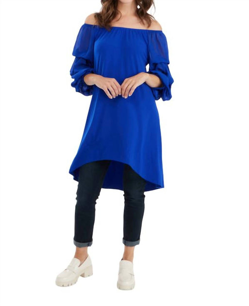 Joseph Ribkoff Tunic Top In Royal ShopSimon