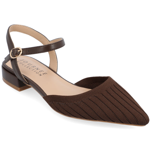Journee Collection Ansley Flats Gold US 9 2