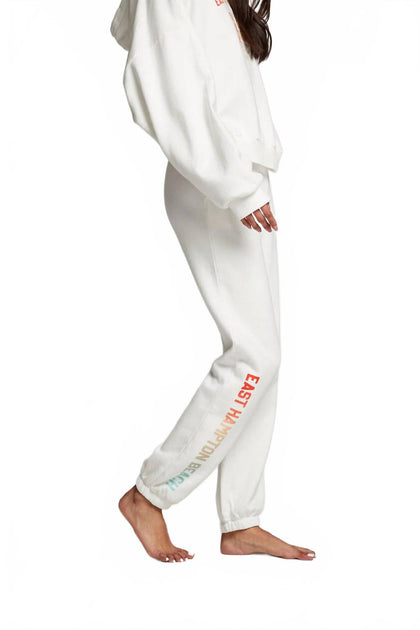 Chaser Hampton Sweatpant White XS 4