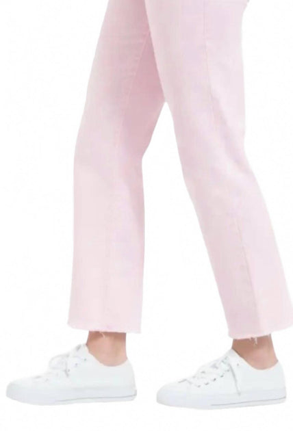 1822 Denim Cuff Bottom Straight Jeans Pink 29 3