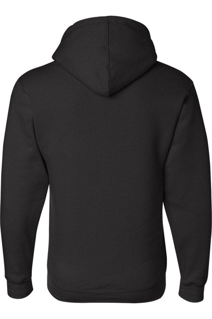 Bayside Kapuzenpullover mit Reißverschluss Schwarz 4XLarge 3
