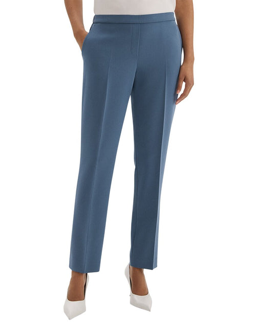 Theory Crepe Full Length Pant Blue US 2 2