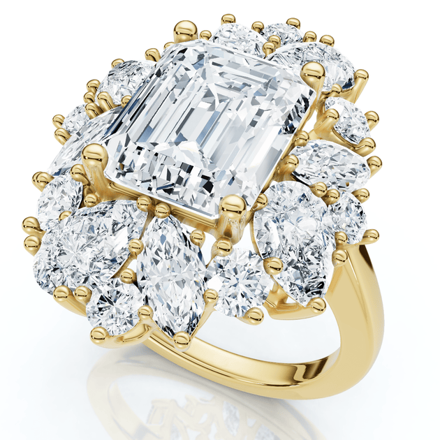 Pompeii3 7Ct Diamond Ring 14k Gold US 4 2