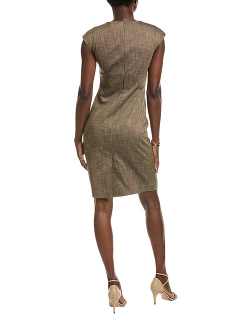 Hugo Boss Dironah Sheath Dress Multi US 6 3