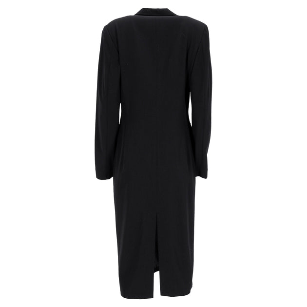 Jil Sander Einreihiger Mantel Schwarz EU 40 4