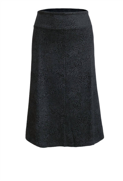 Ethyl Women's Faux Suede Skirt Blue US 4 2