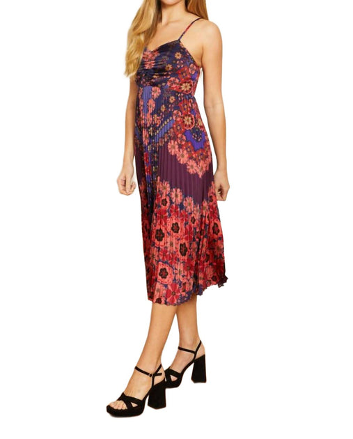 Caballero Donna Dress Purple Medium 3