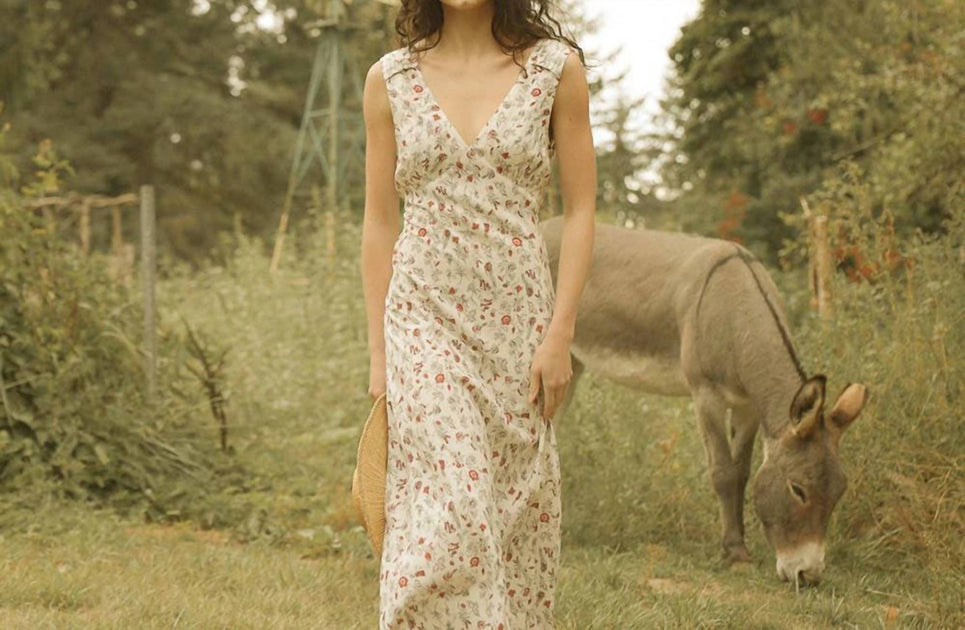Atèlette Sandrine Slip Maxikleid 4