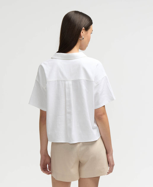 NVLT Cropped Shirt Yellow Small 3