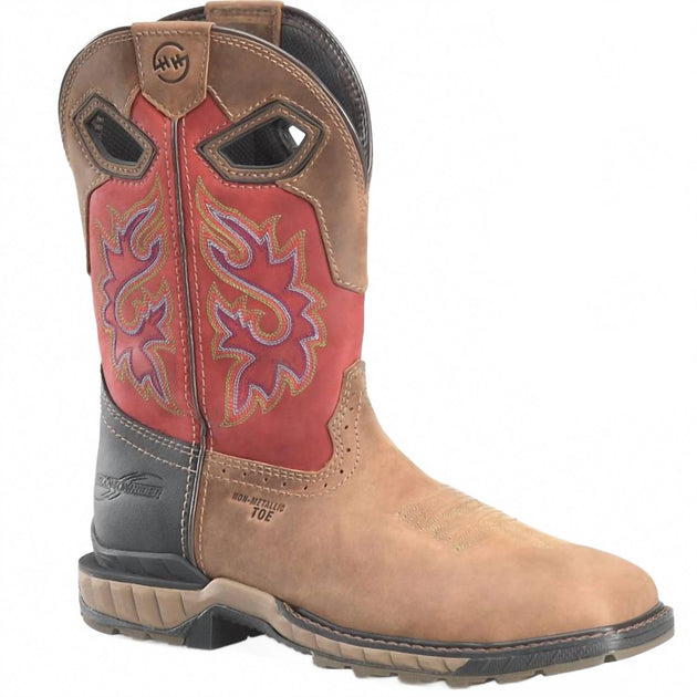 Double-H Boots Symbol Work Boot Brown US 9.5 2