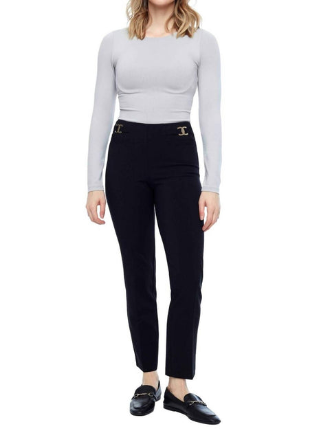 Up! Palermo Slim Trouser Black US 0 2