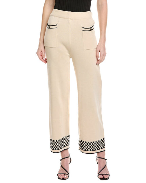 Madison Miles Pant Ecru/Black Small/Medium 2