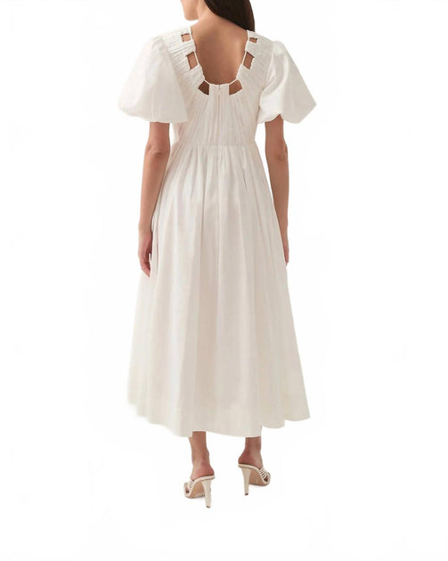 aje esmerie midi dress Aje. Esmerie Midi Dress In Ivory aje esmerie midi dress Aje. Esmerie Midi Dress In Ivory