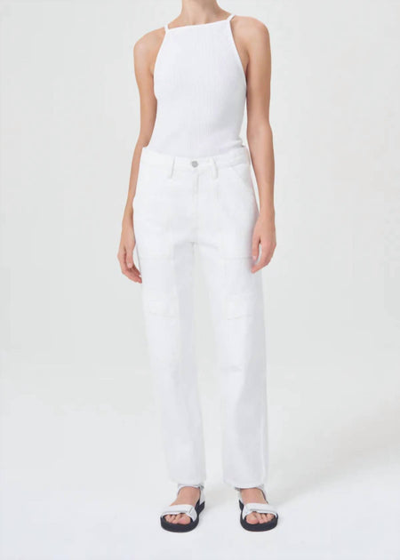 AGOLDE Cooper Cargo Jeans White 31 2