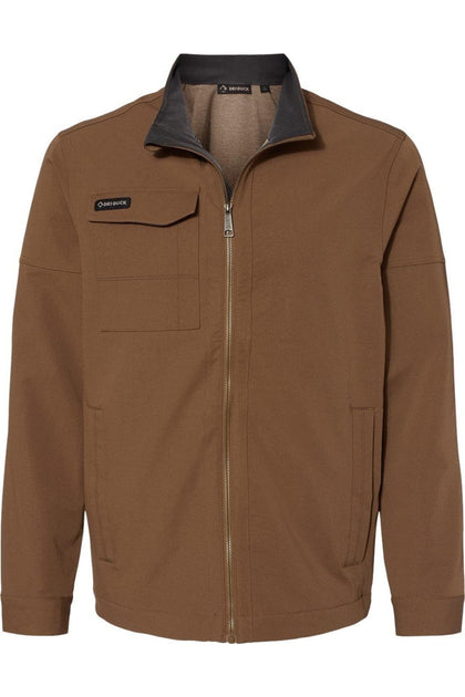 DRI DUCK Ace Woven Stretch Soft Shell Jacket Brown XXXLarge 2