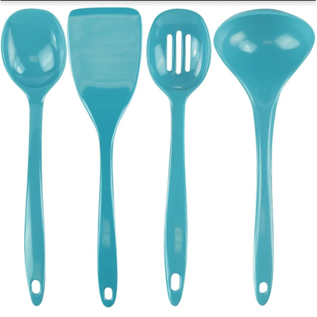 Reston Lloyd 4pc Utensil Set Turquoise 2
