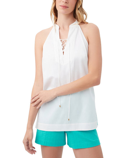 Trina Turk Solitario Top White Medium 2