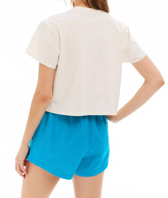 ALLISON NEW YORK Brooklyn Tee White Large 3
